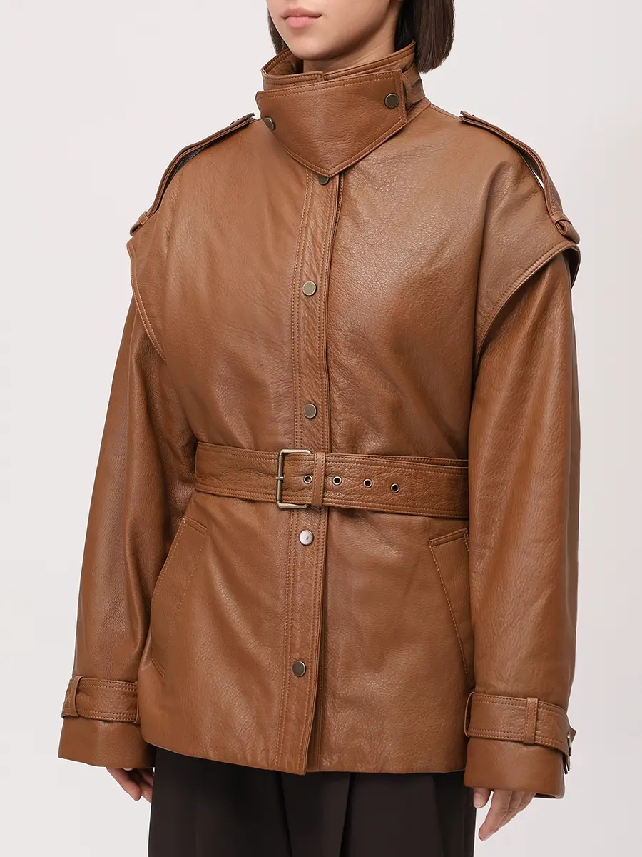 Куртка кожаная