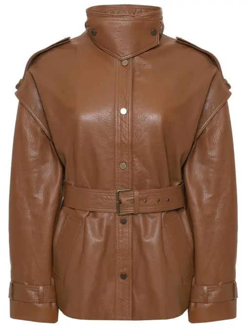 Куртка кожаная KAPSULA