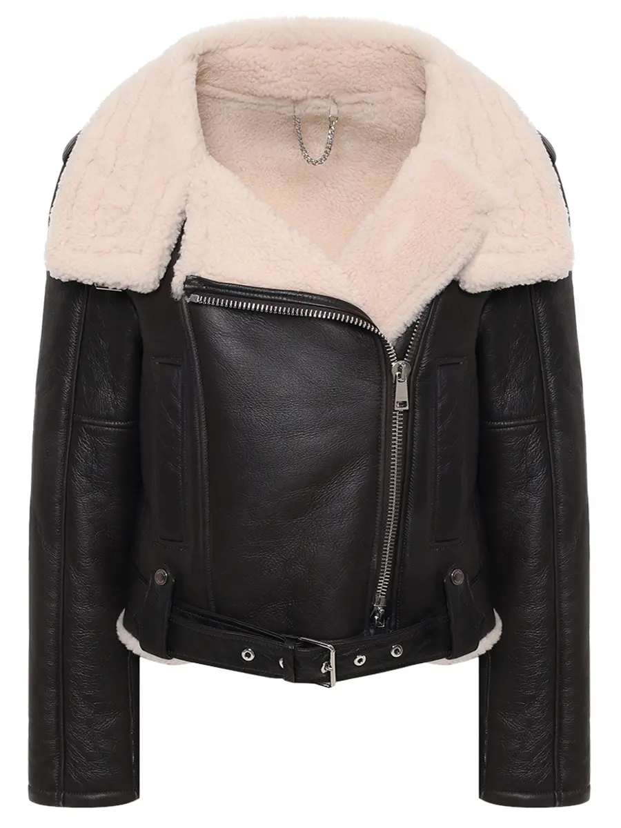 Дубленка-авиатор