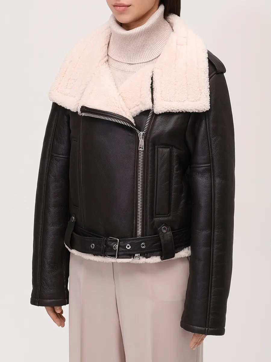 Дубленка-авиатор