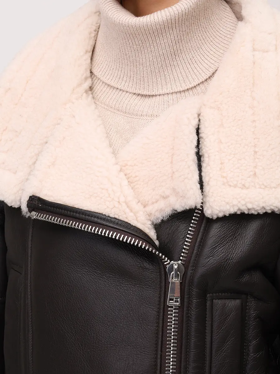 Дубленка-авиатор