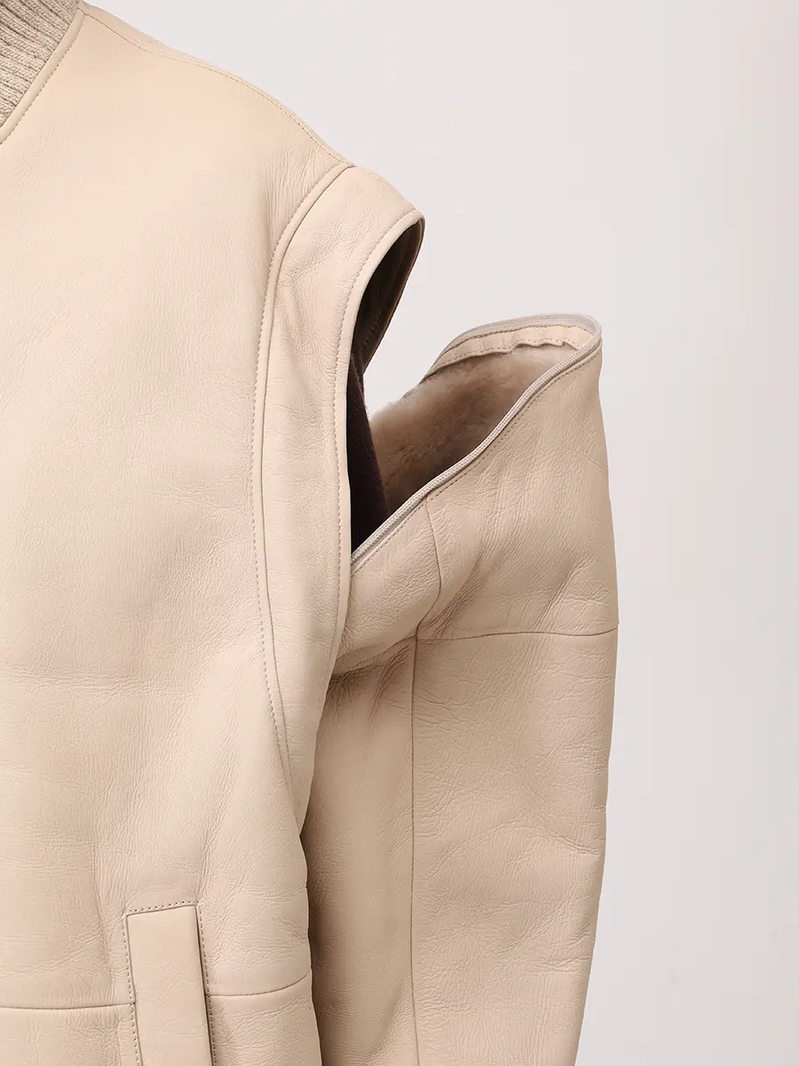 Дубленка-трансформер