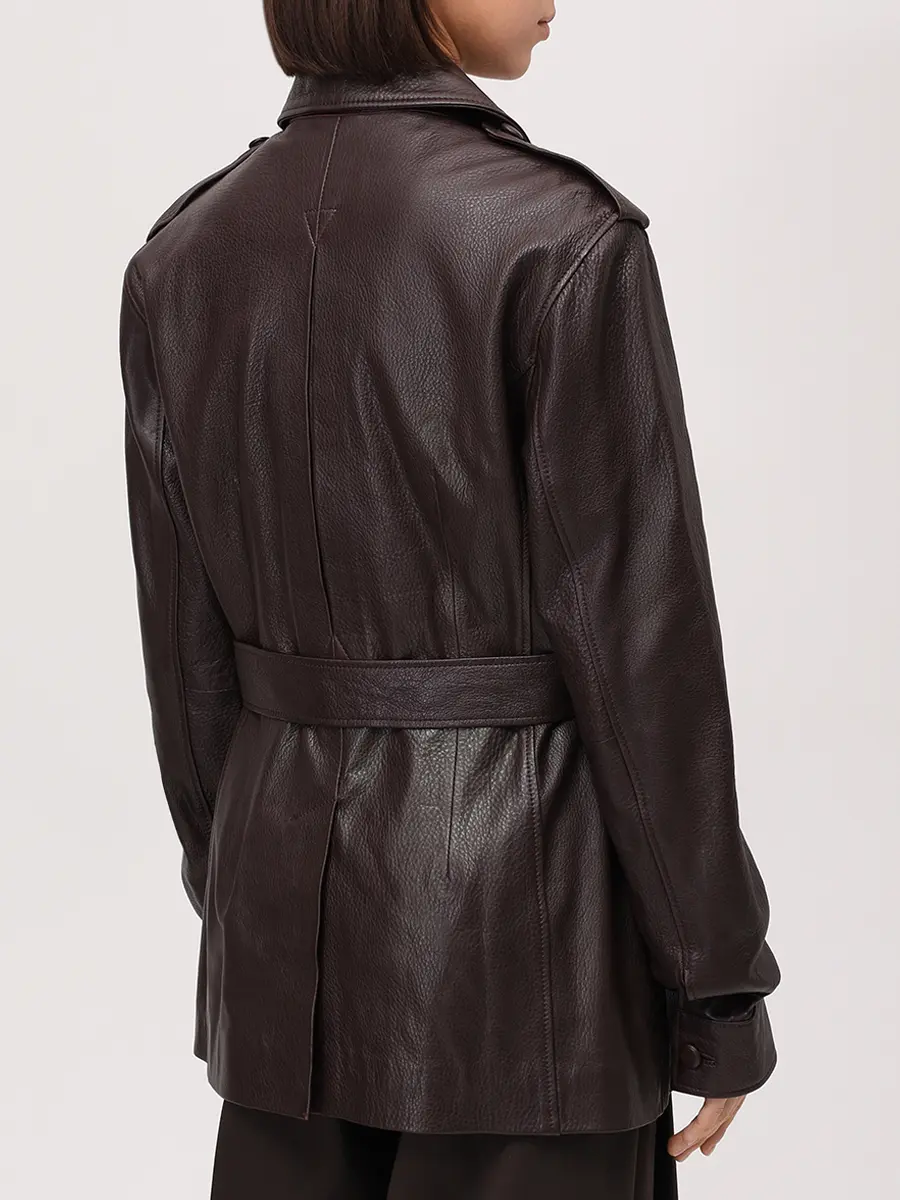 Куртка кожаная