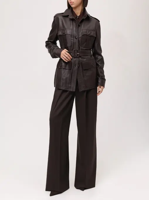 Куртка кожаная KAPSULA