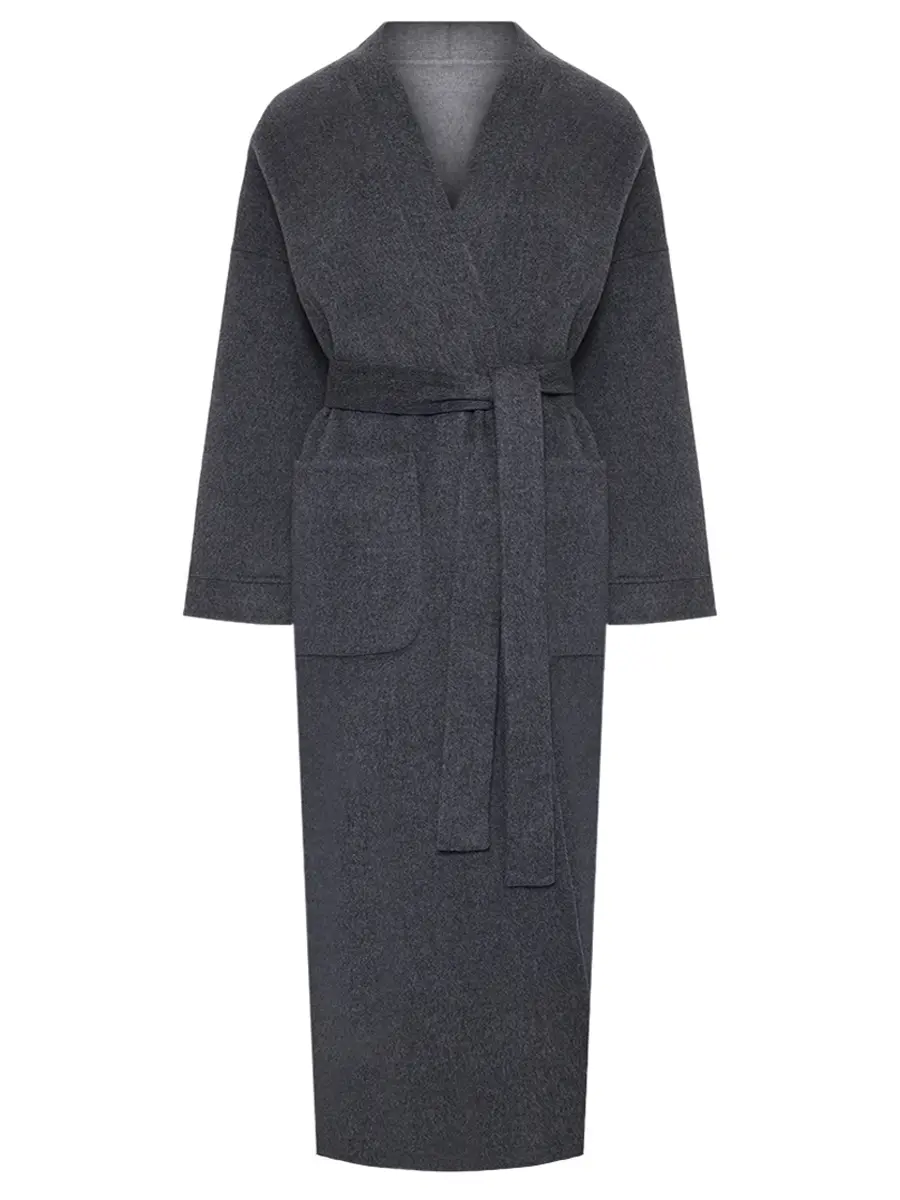 Пальто-кимоно двустороннее из кашемира
