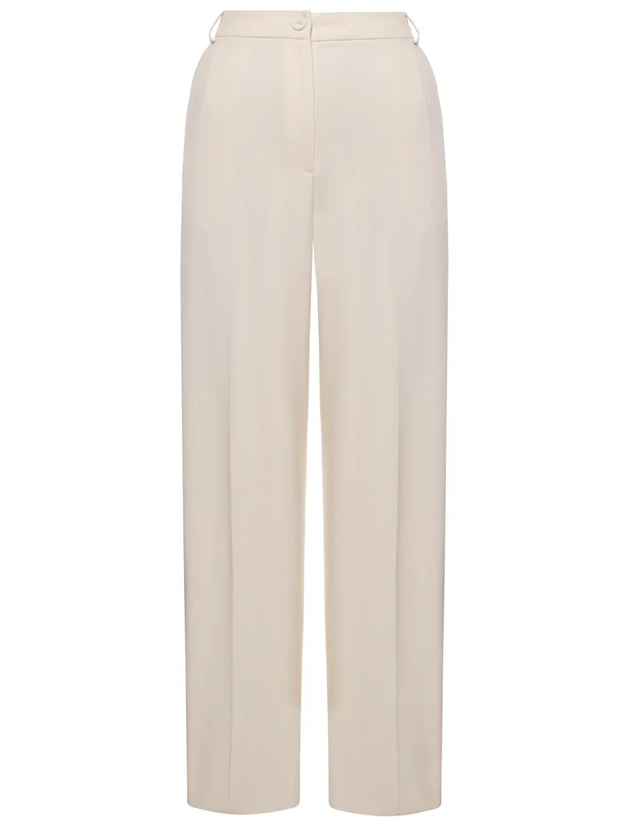 Брюки однотонные