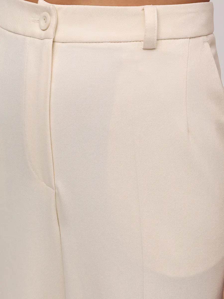 Брюки однотонные