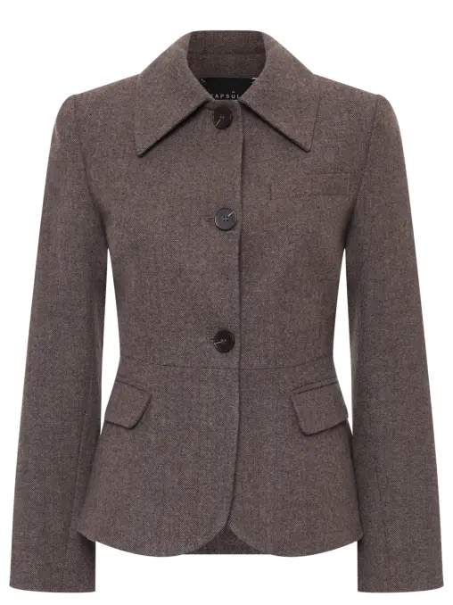 Жакет однотонный KAPSULA