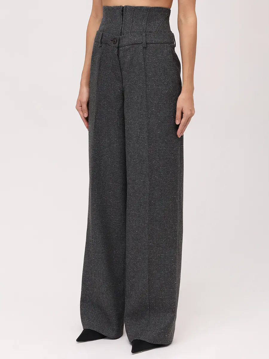 Брюки шерстяные