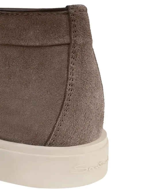 Полуботинки замшевые SANTONI