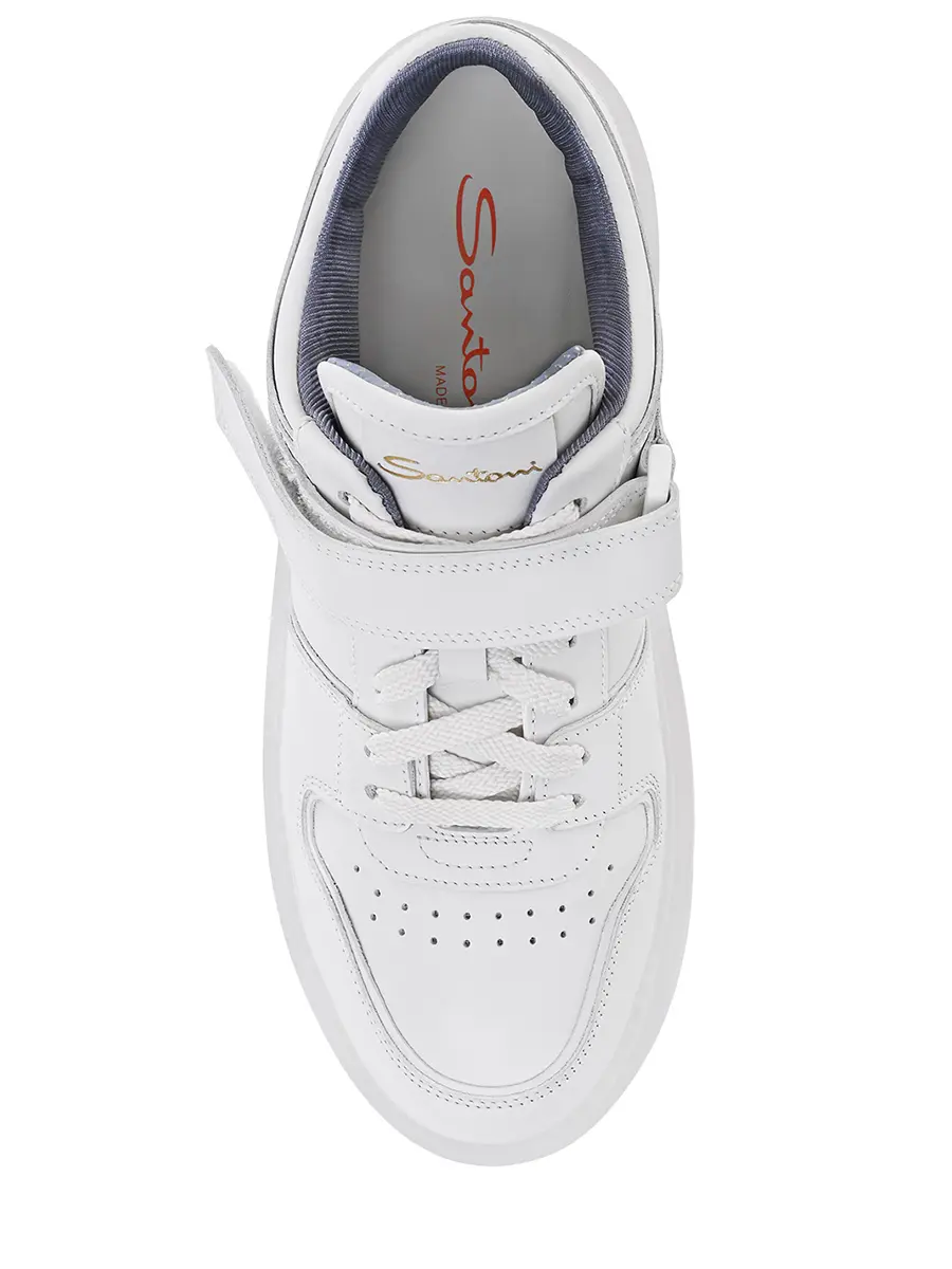 Кеды кожаные