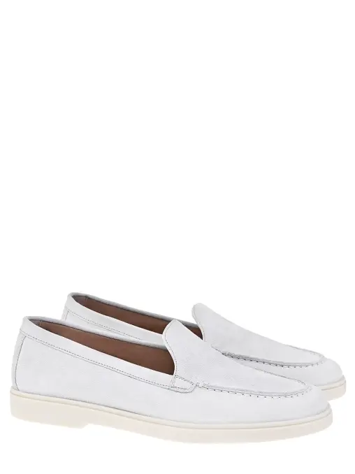 Лоферы замшевые SANTONI