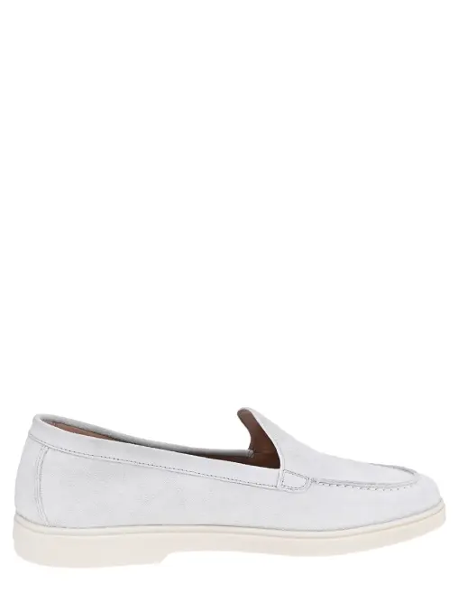 Лоферы замшевые SANTONI