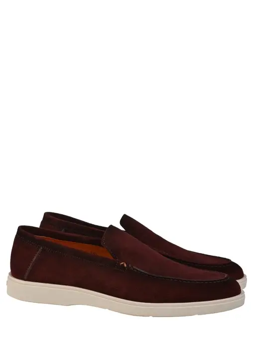 Лоферы замшевые SANTONI