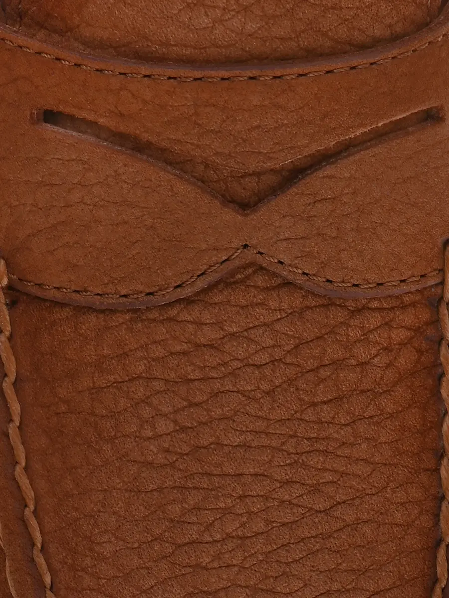 Лоферы из нубука