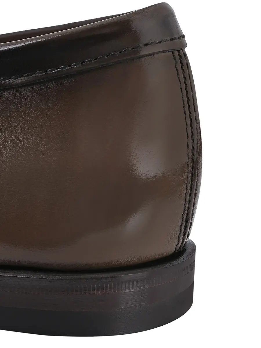 Лоферы кожаные