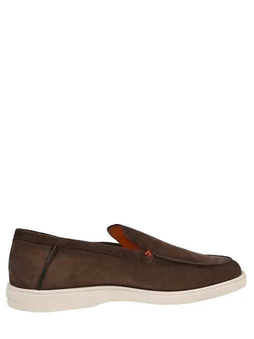 Лоферы замшевые SANTONI