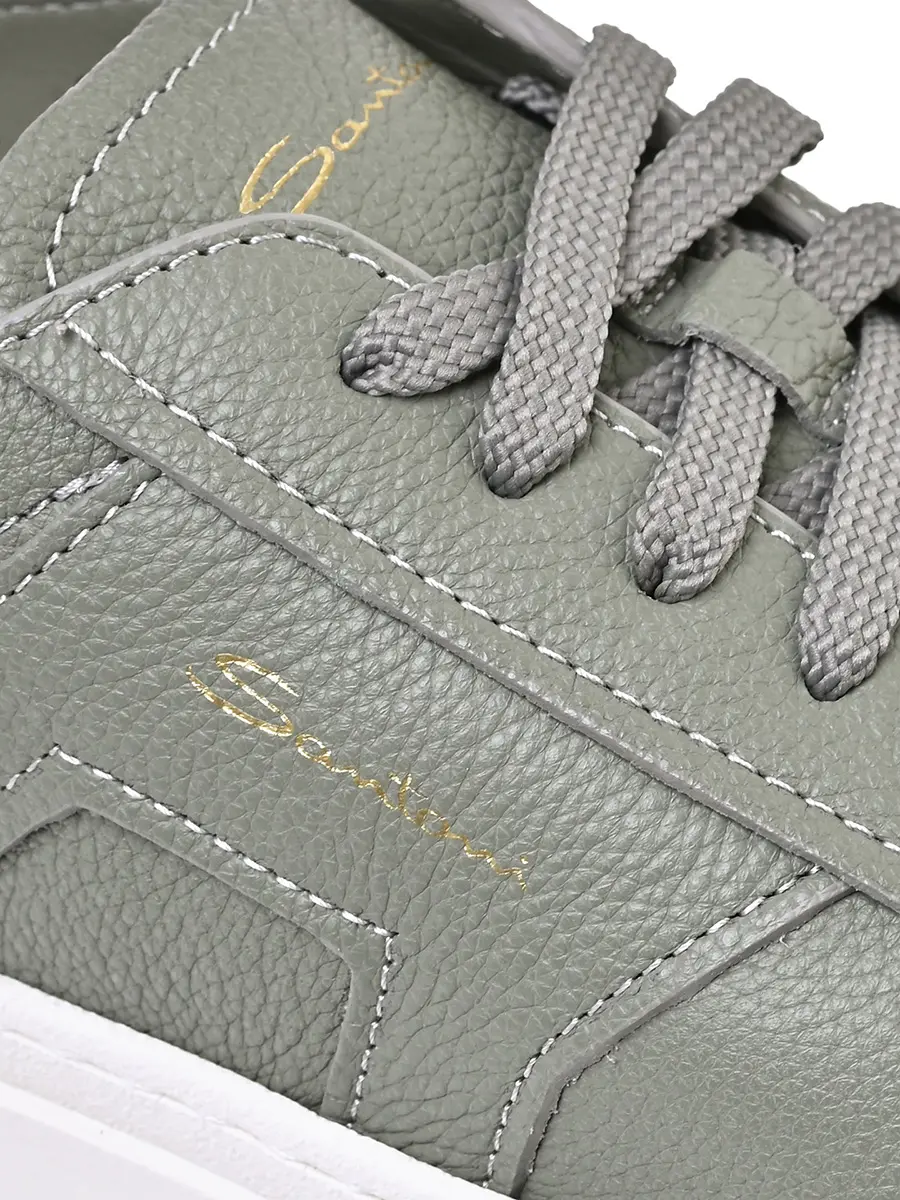 Кеды кожаные