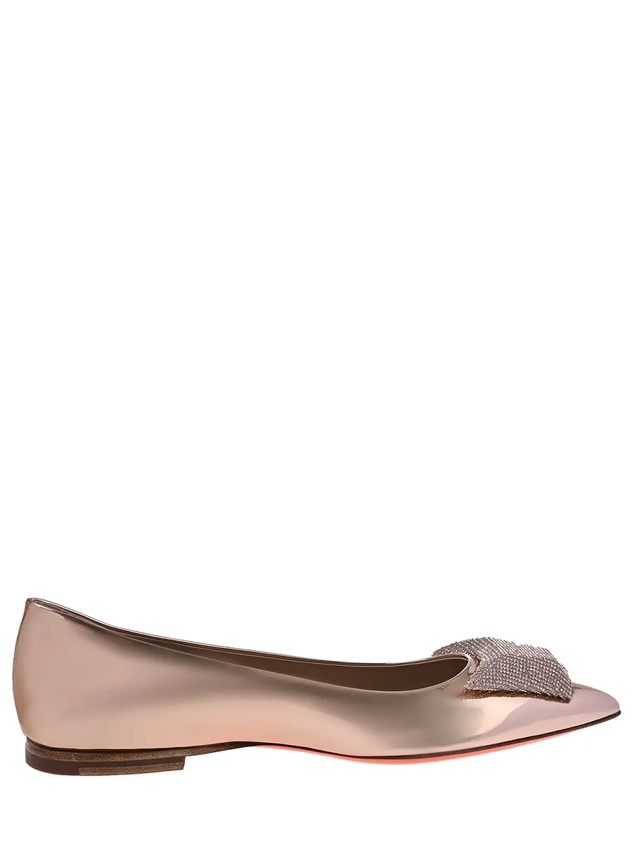 Балетки с декором