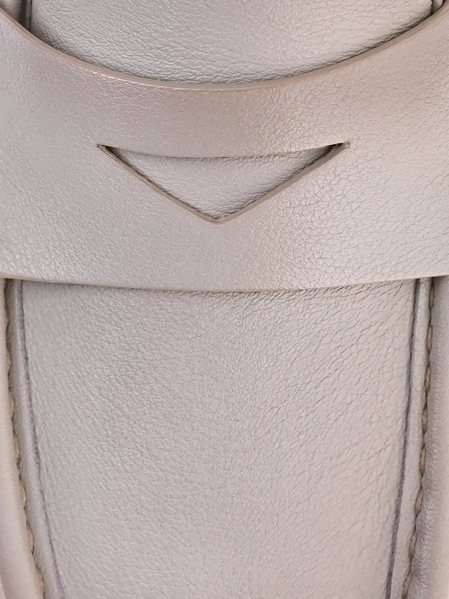 Лоферы кожаные