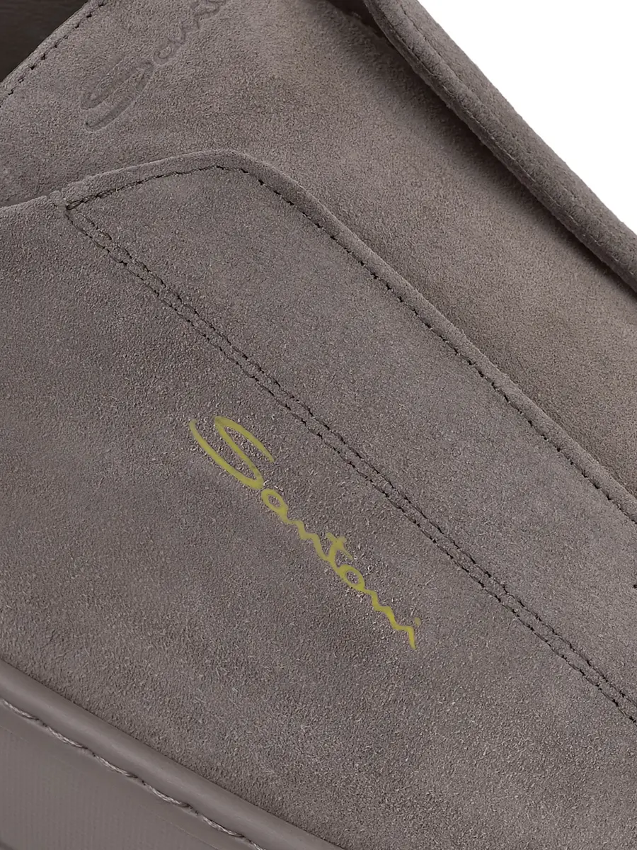 Кеды замшевые