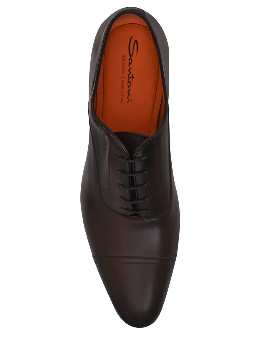 Оксфорды кожаные