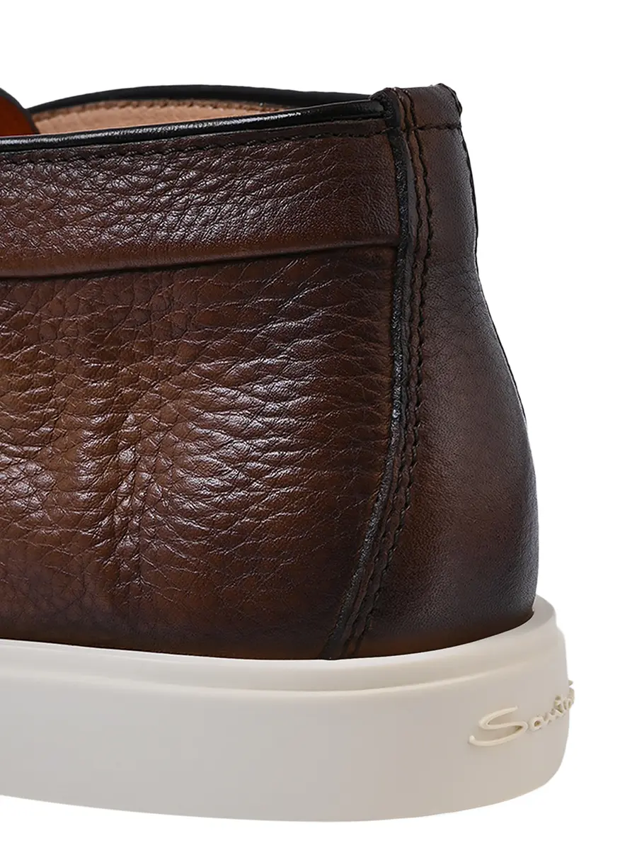 Полуботинки кожаные