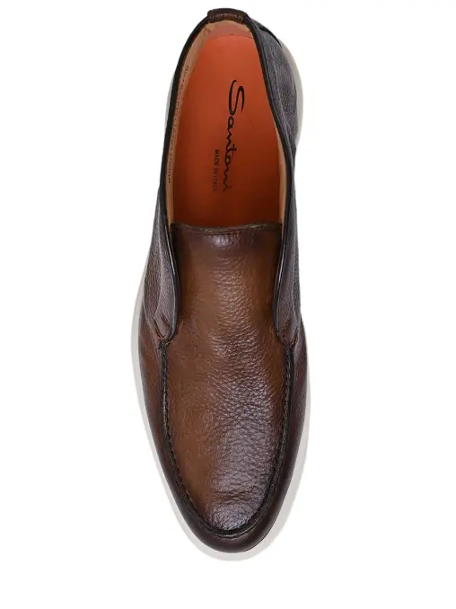 Полуботинки кожаные SANTONI