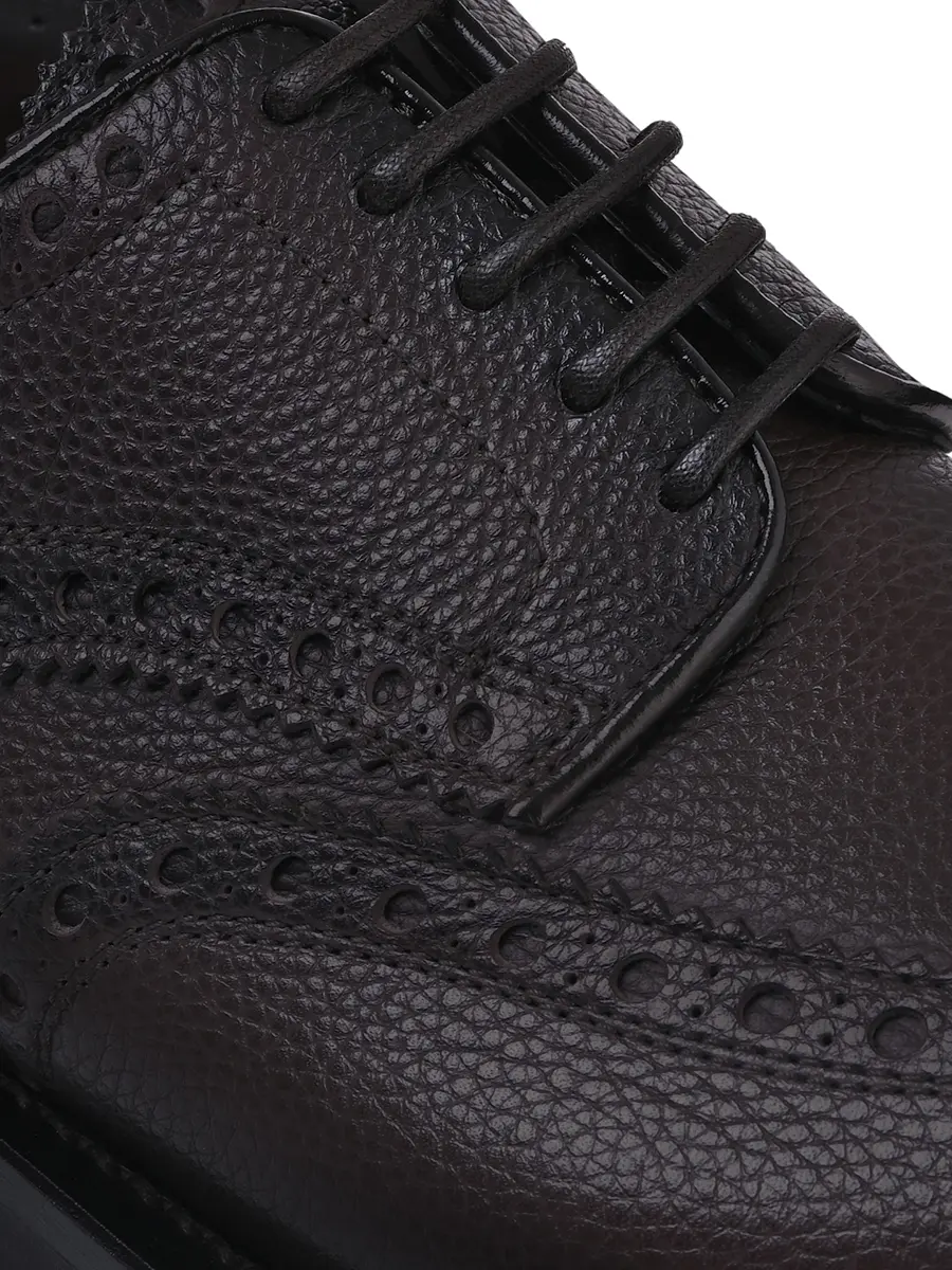 Броги кожаные