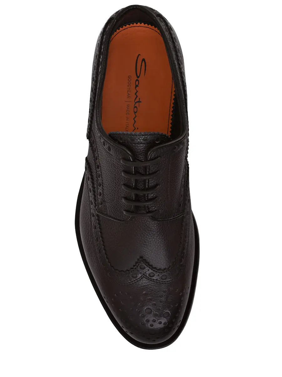 Броги кожаные