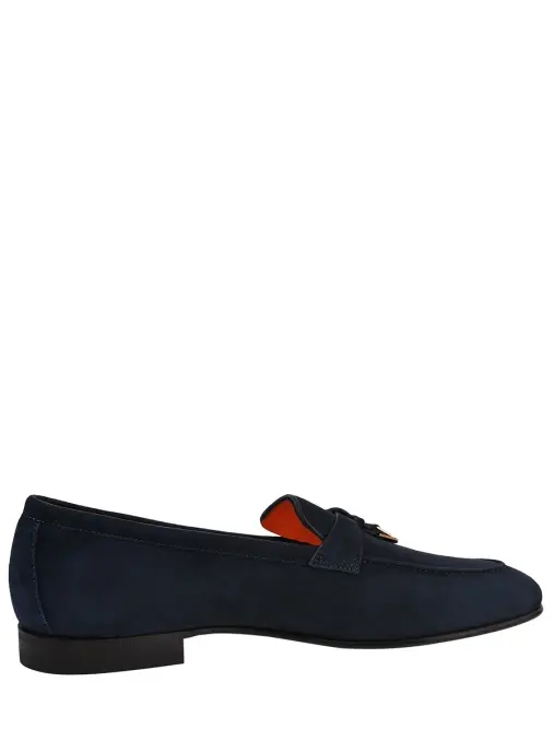 Лоферы замшевые SANTONI