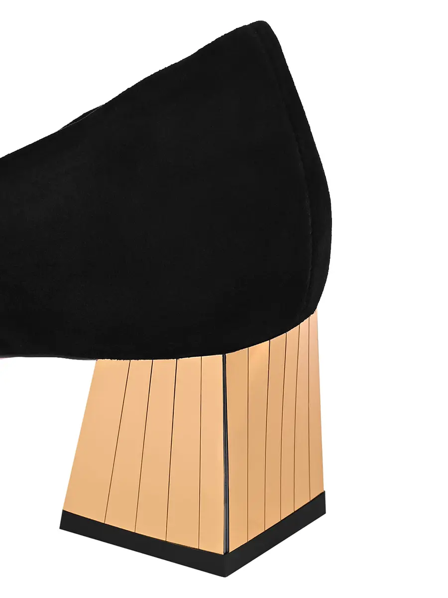 Туфли замшевые