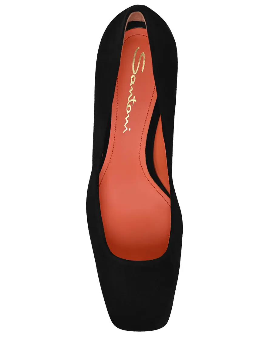 Туфли замшевые