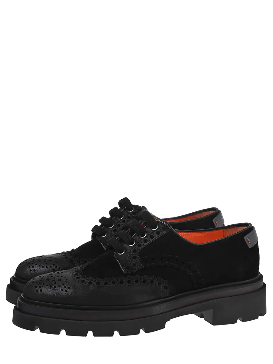 Броги замшевые