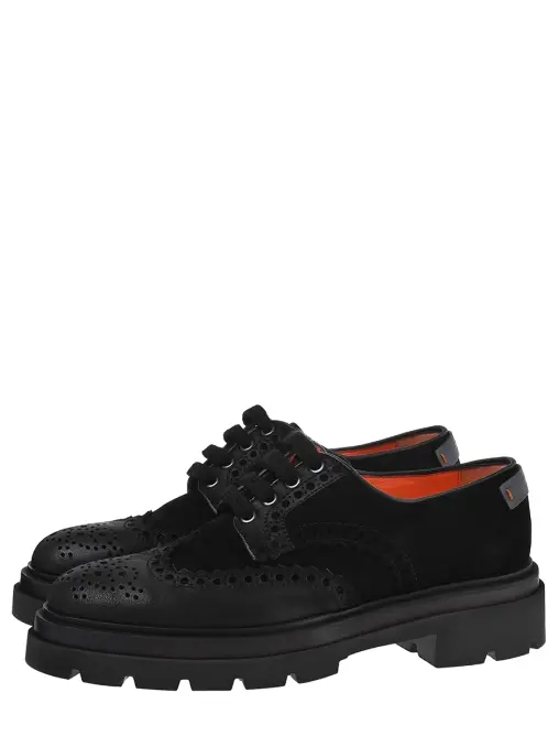 Броги замшевые SANTONI