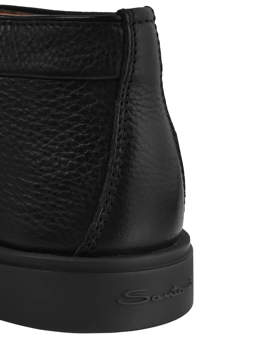 Полуботинки кожаные