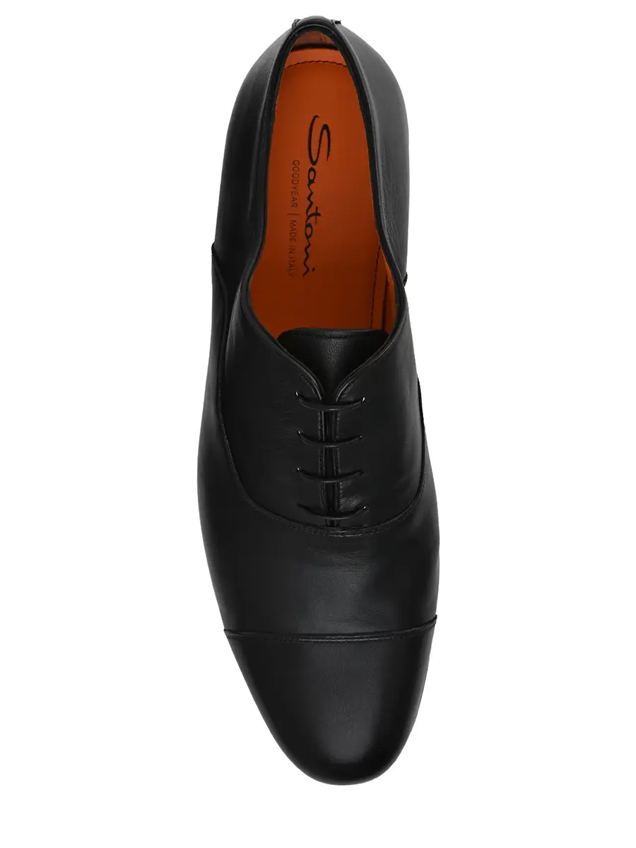 Оксфорды кожаные