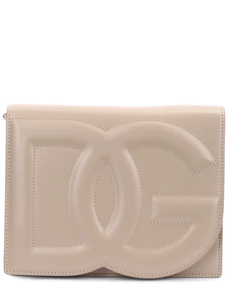 Сумка кожаная DG Logo