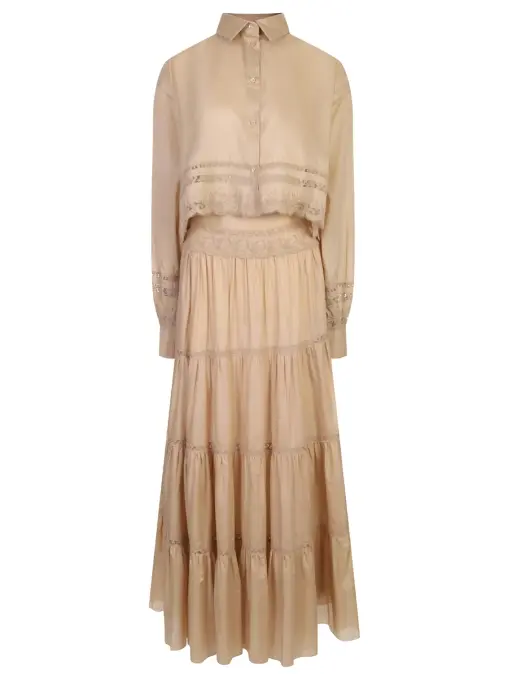 Костюм хлопковый ERMANNO SCERVINO