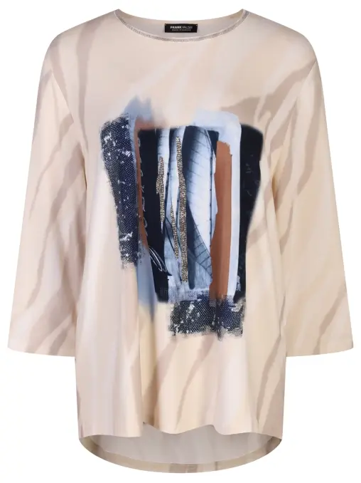 Лонгслив из вискозы FRANK WALDER