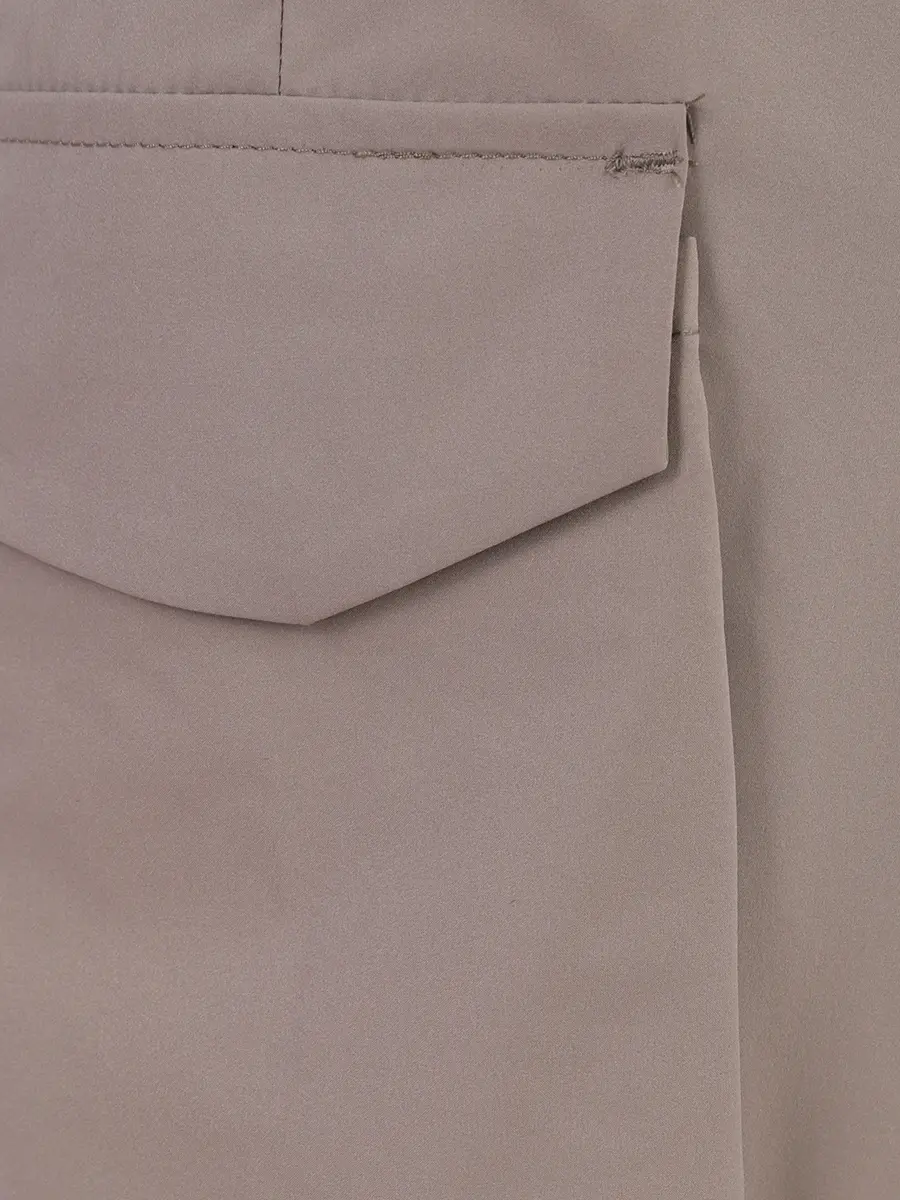 Брюки-карго однотонные