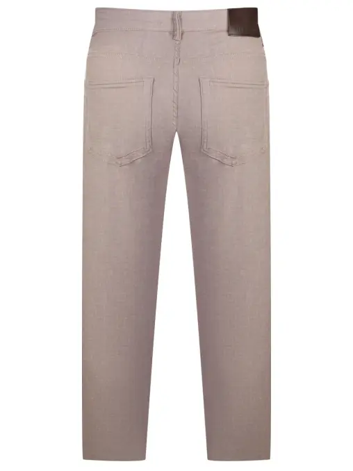 Джинсы из хлопка и льна PAL ZILERI