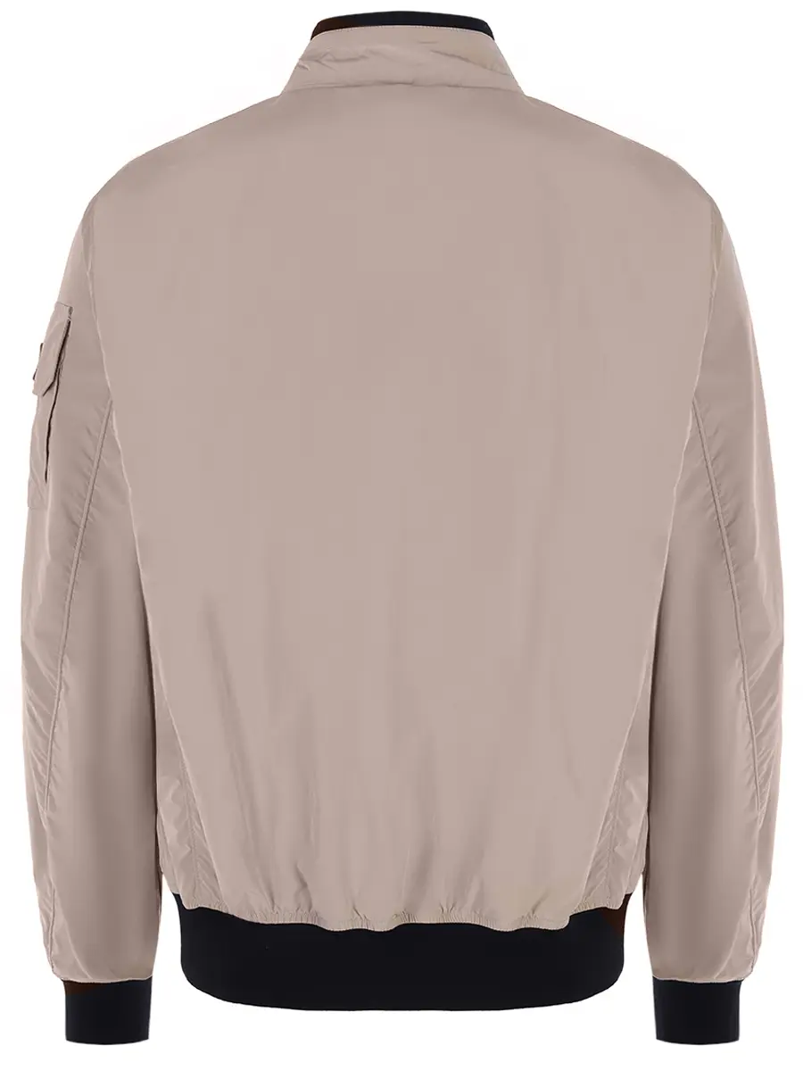 Бомбер однотонный