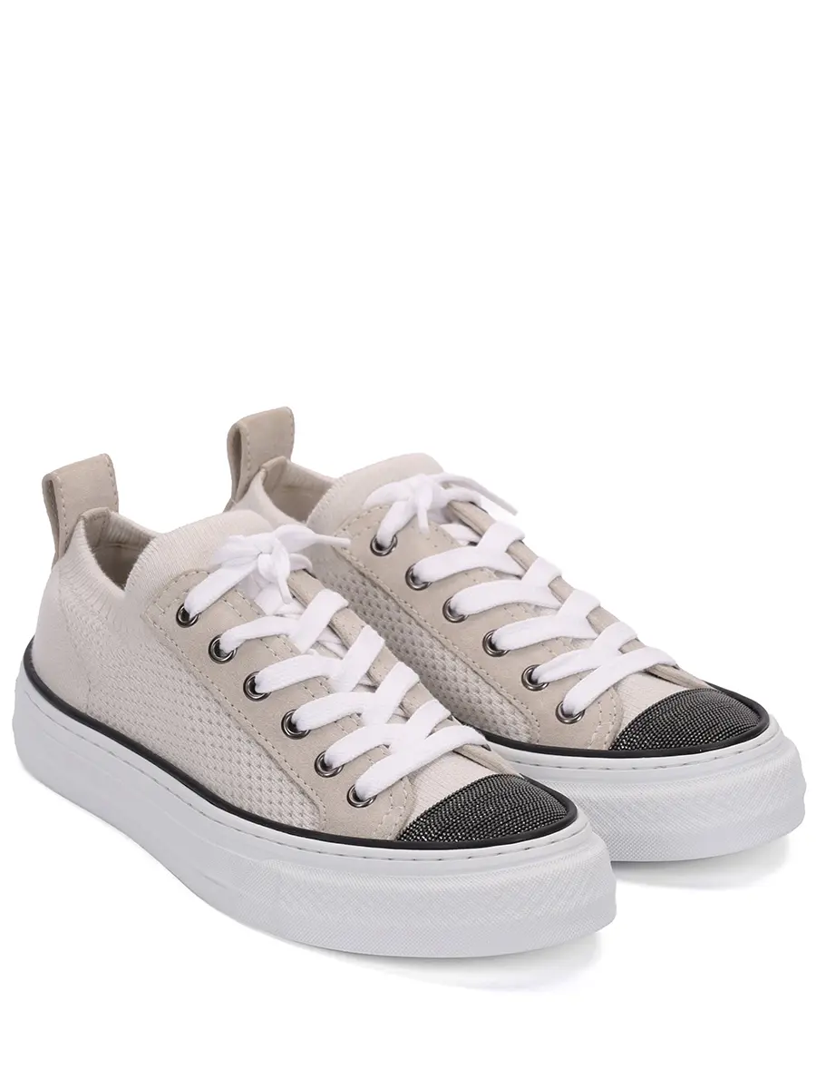 Кеды комбинированные