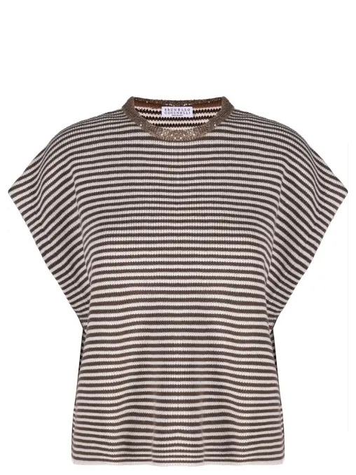 Джемпер хлопковый BRUNELLO CUCINELLI