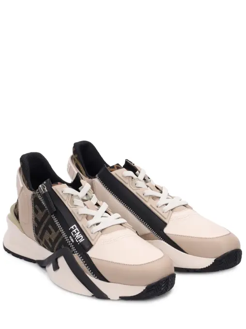 Кроссовки Flow комбинированные FENDI