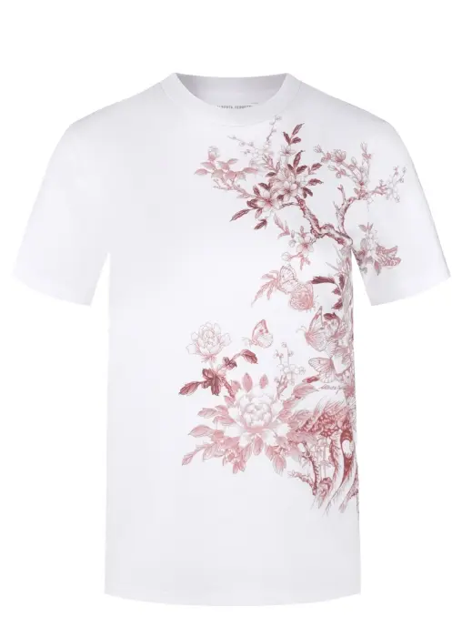 Футболка хлопковая ALBERTA FERRETTI