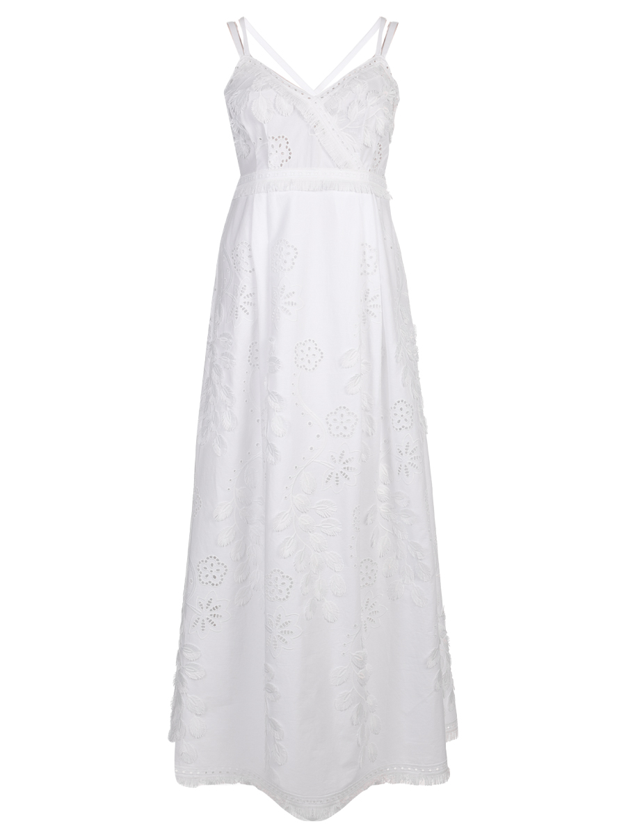 Сарафан однотонный