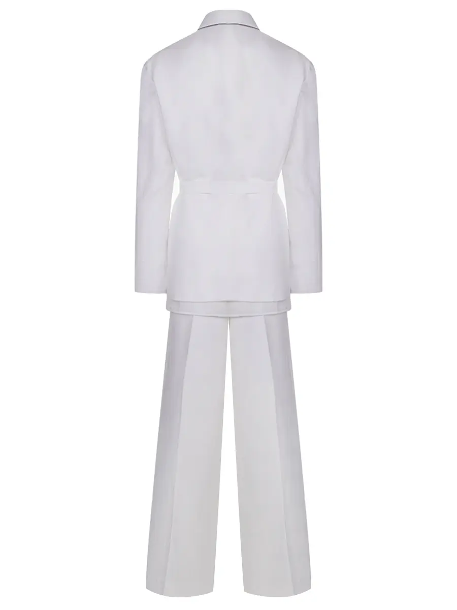 Костюм из вискозы и льна