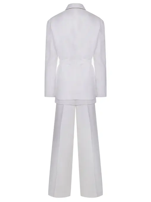 Костюм из вискозы и льна BRUNELLO CUCINELLI